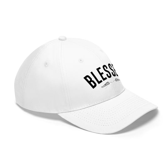 Blessed Embroidered Brushed Cotton Cap