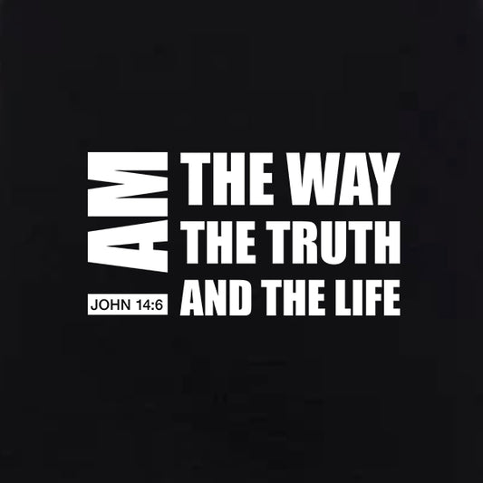 I Am The WAY Truth And Life Women's V Neck T-Shirt