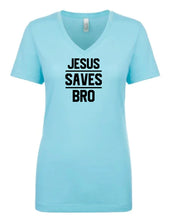 Load image into Gallery viewer, Jesus Saves Bro Women's T-Shirt