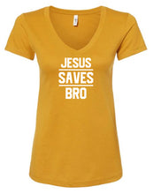 Load image into Gallery viewer, Jesus Saves Bro Women's T-Shirt