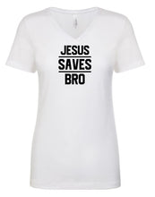 Load image into Gallery viewer, Jesus Saves Bro Women's T-Shirt