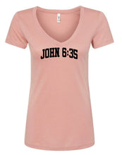 Load image into Gallery viewer, John 6:35 Scripture-Inspired T shirt