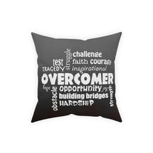 Load image into Gallery viewer, Overcomer Broadcloth Pillow