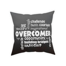 Load image into Gallery viewer, Overcomer Broadcloth Pillow