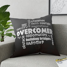 Load image into Gallery viewer, Overcomer Broadcloth Pillow