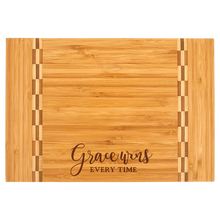 Load image into Gallery viewer, Grace Wins Every Time Cutting Board