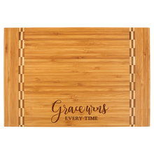 Load image into Gallery viewer, Grace Wins Every Time Cutting Board