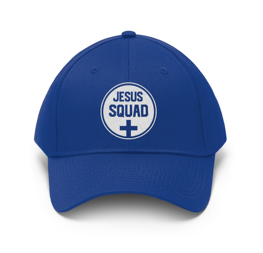 Jesus Squad Christian Embroidered Cap