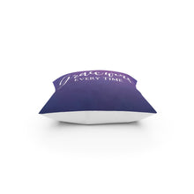 Load image into Gallery viewer, Grace Wins Every Time Broadcloth Pillow