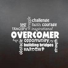 Load image into Gallery viewer, Overcomer Broadcloth Pillow