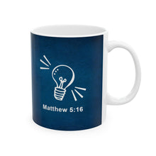 Load image into Gallery viewer, Be The Light Christian Mug
