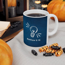 Load image into Gallery viewer, Be The Light Christian Mug
