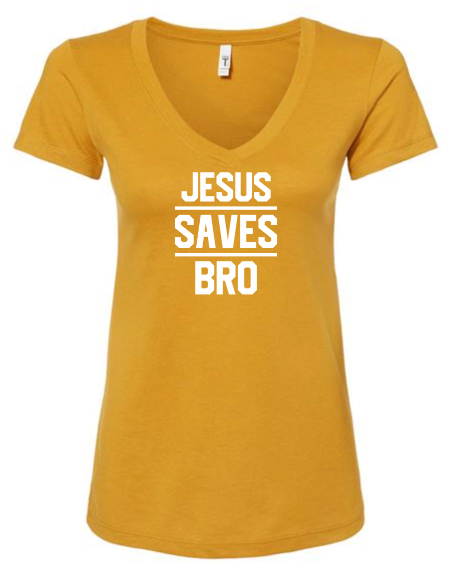 Jesus Saves Bro Women's T-Shirt