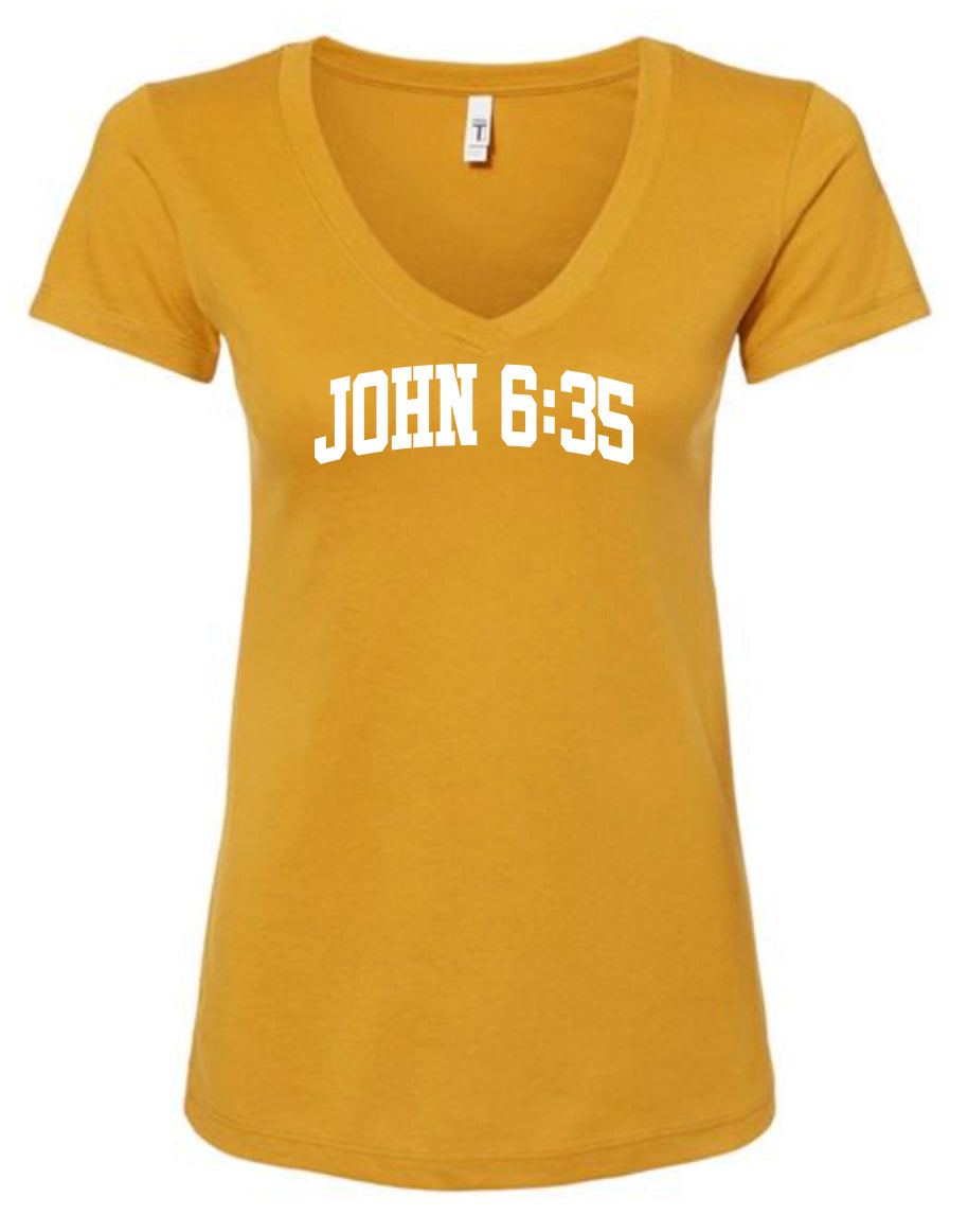 John 6:35 Scripture-Inspired T shirt