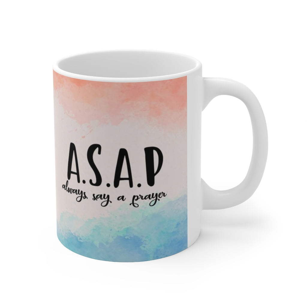 Always Say A Prayer Christian Mug 11oz