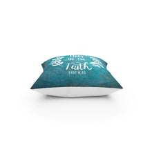 Load image into Gallery viewer, Stand Firm In Faith Broadcloth Pillow
