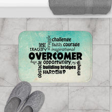 Load image into Gallery viewer, Overcomer Christian Bath Mat
