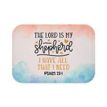 Load image into Gallery viewer, The Lord Is My Shepherd Christian Bath Mat
