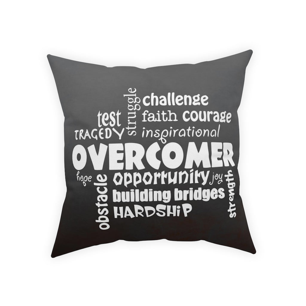 Overcomer Broadcloth Pillow