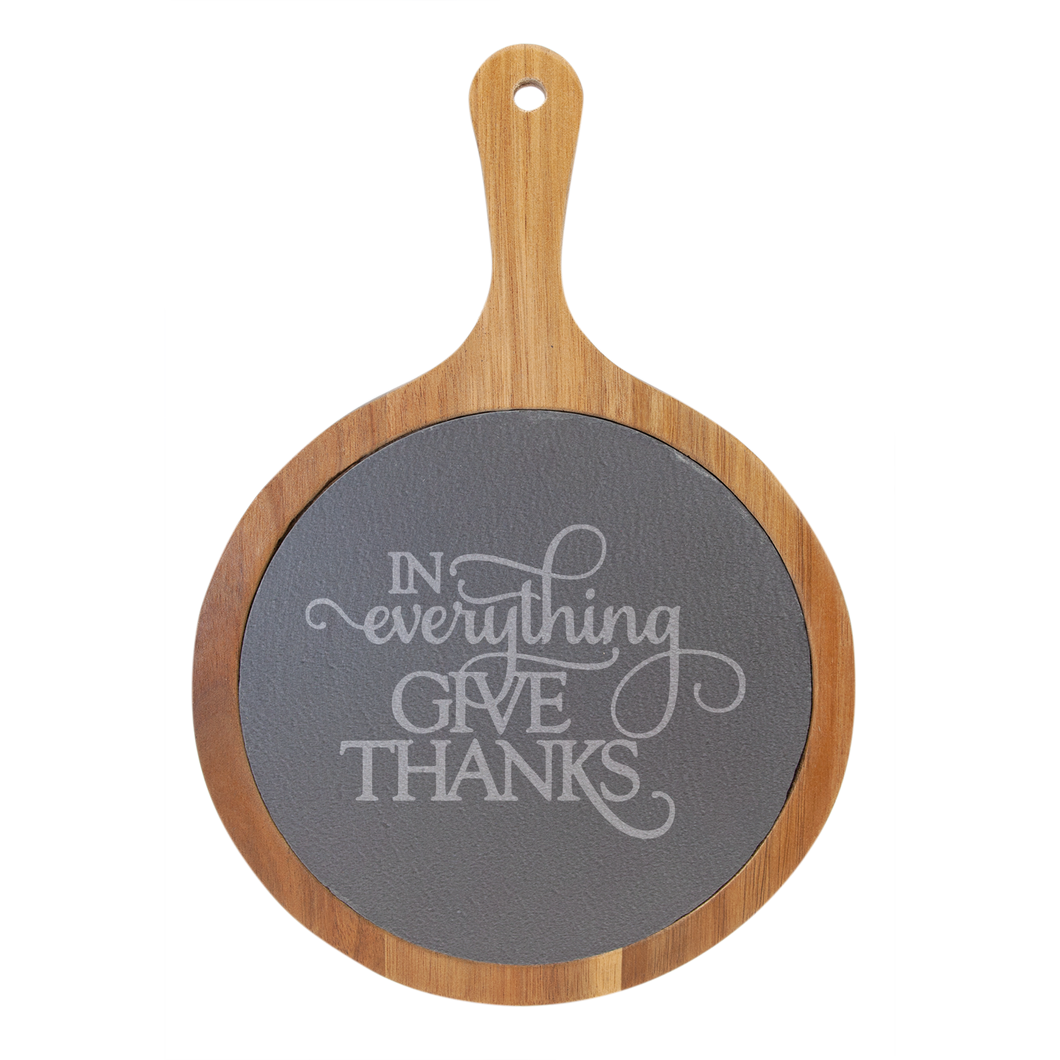 In Everything Give Thanks Serving Board