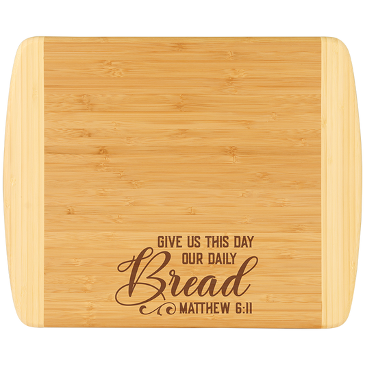 Bamboo 2-Tone Cutting Board