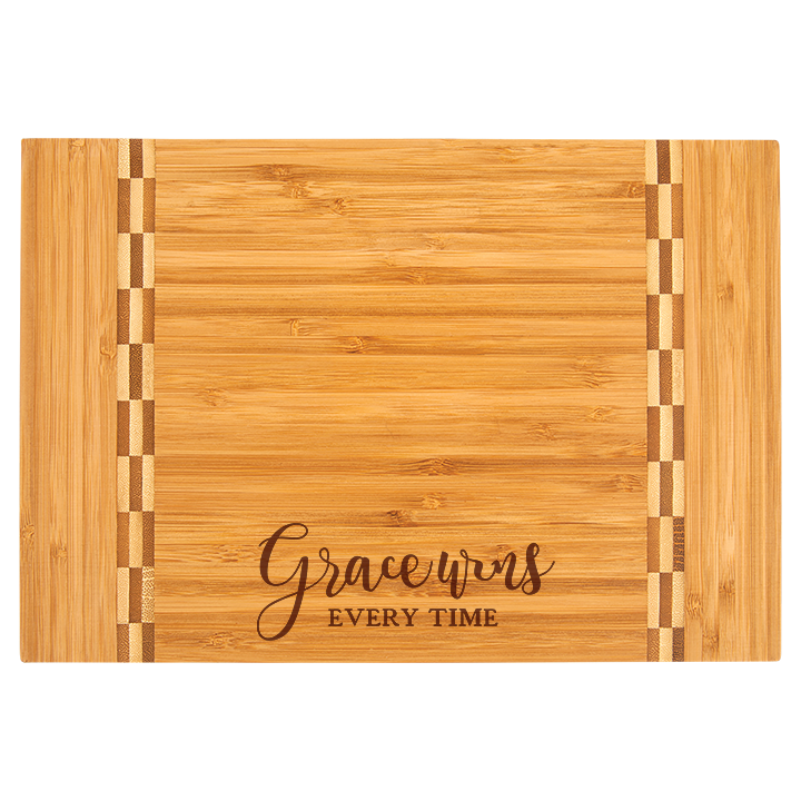 Grace Wins Every Time Cutting Board