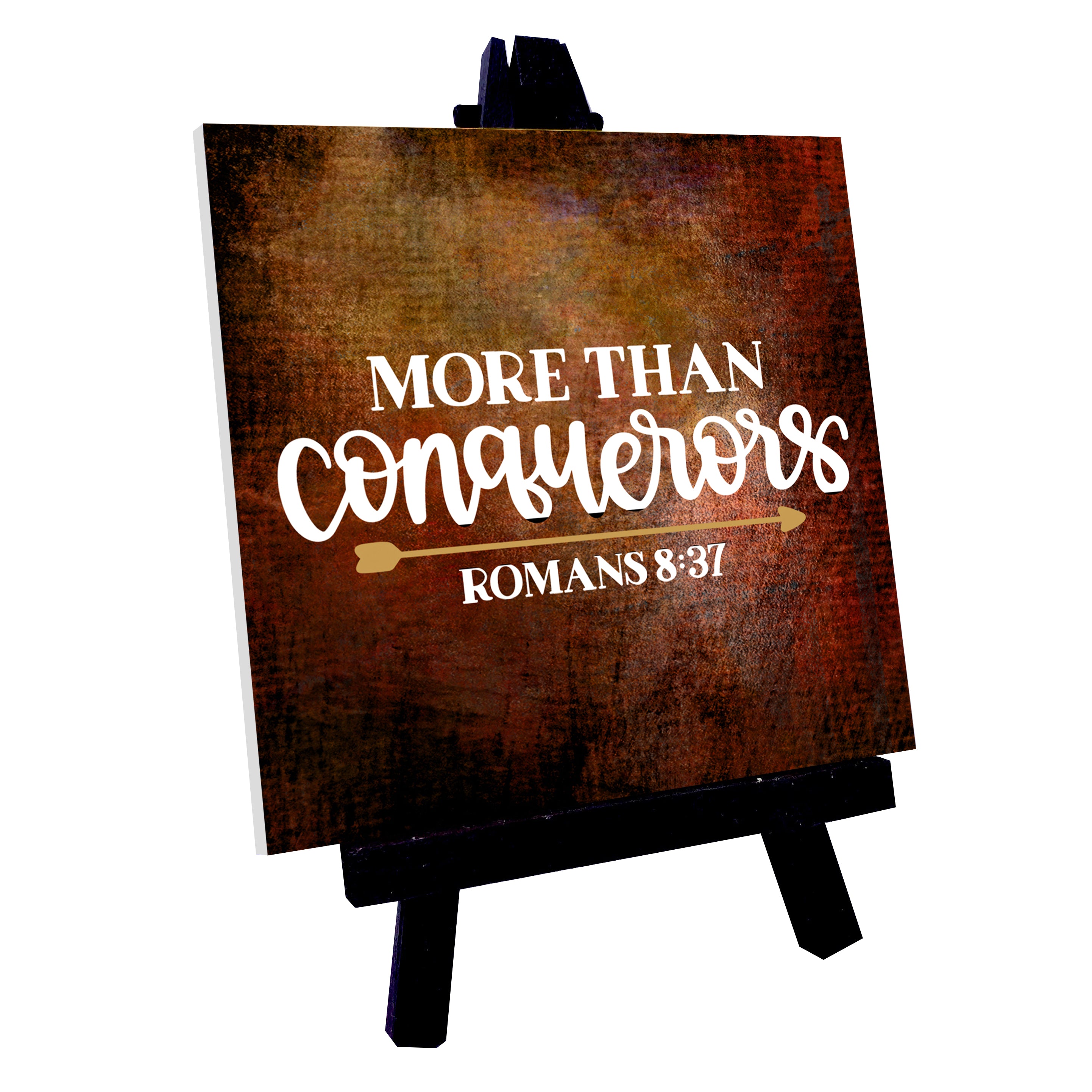 More Than Conquerors Easel