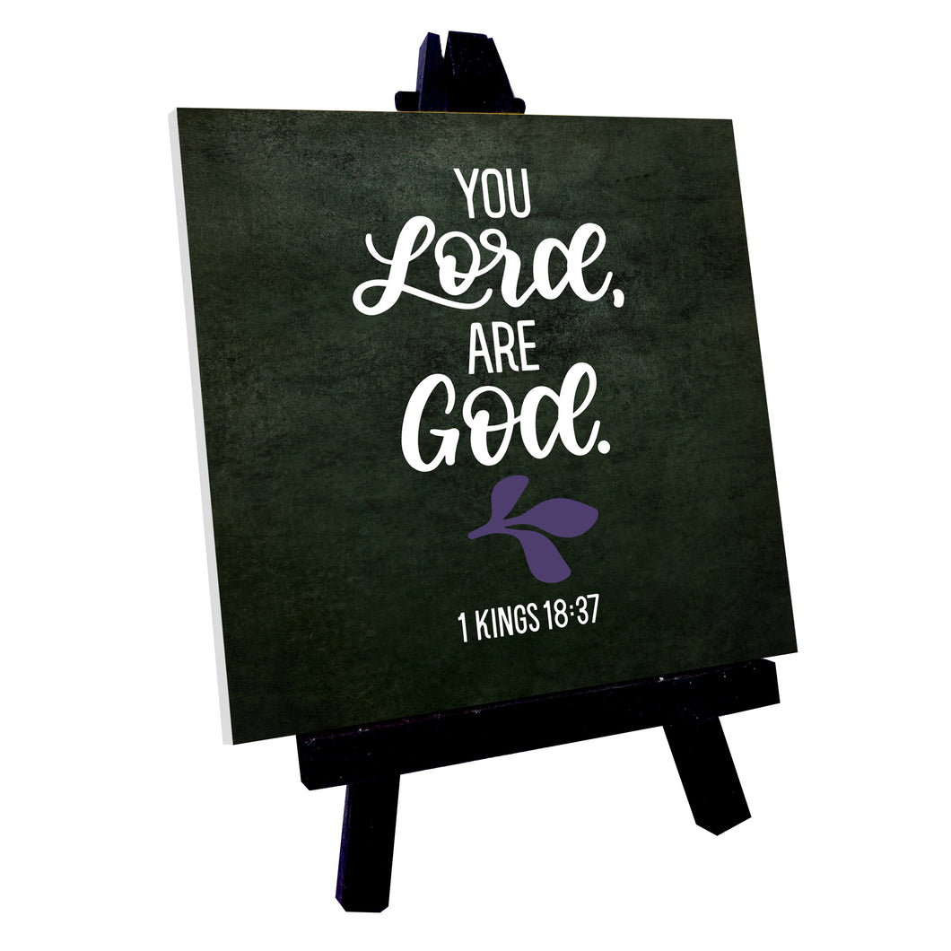 1 Kings 18:37 - Christians Decor Easel