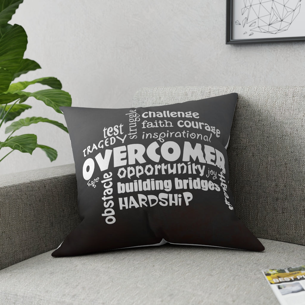 Overcomer Broadcloth Pillow