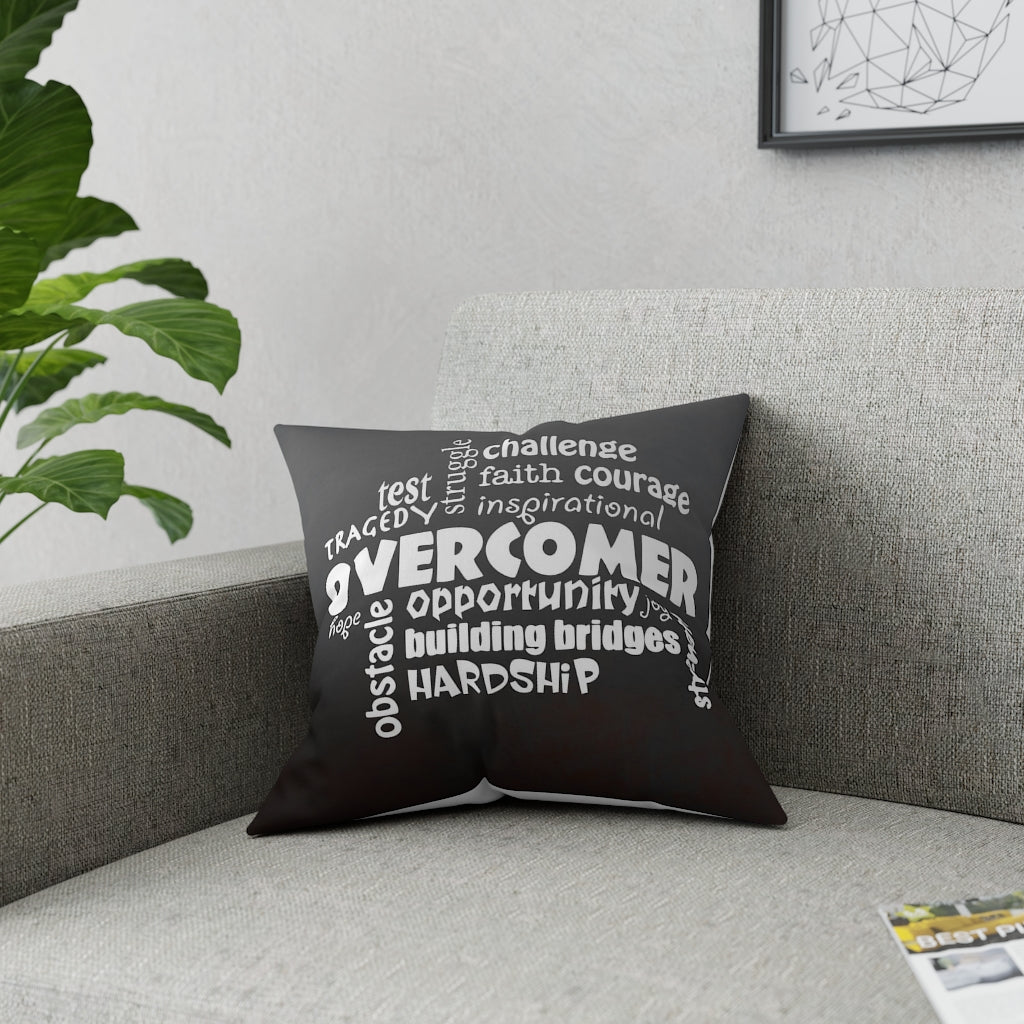 Overcomer Broadcloth Pillow