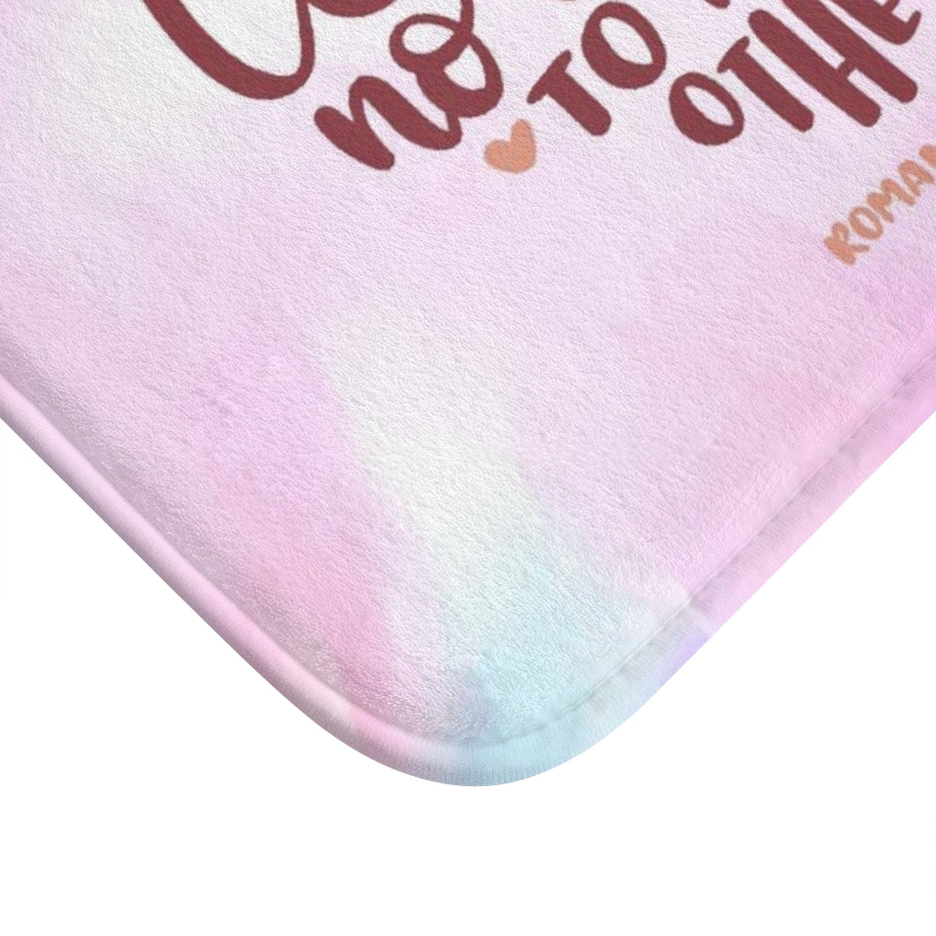 Love Does No Wrong To Others Romans 13:10 Christian Bath Mat