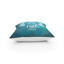 Load image into Gallery viewer, Stand Firm In Faith Broadcloth Pillow
